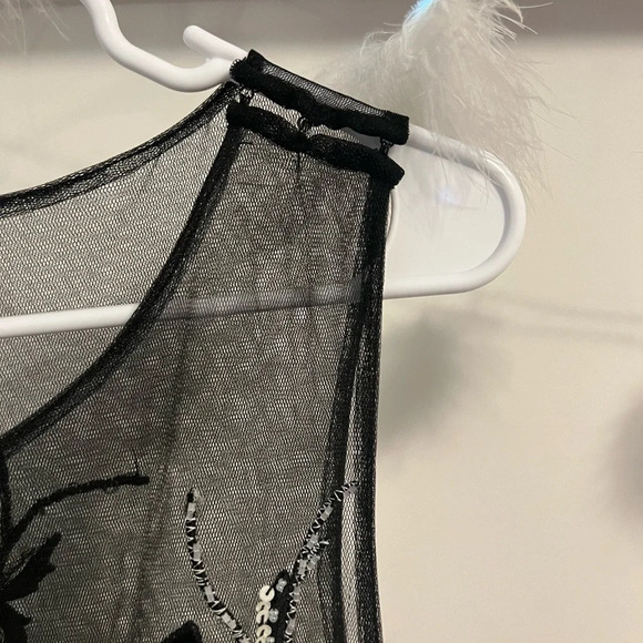 NWT Rachel Allan Sequined Short Dress - Picture 4 of 6